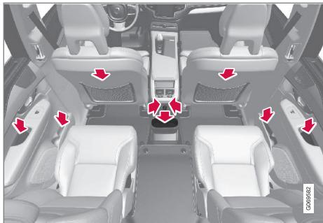 VOLVO XC90 2 Phase 2 (2019-2023) - Voiture à six sièges - 1