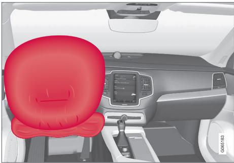 VOLVO XC90 2 Phase 2 (2019-2023) - Coussins gonflables du côté conducteur - 1