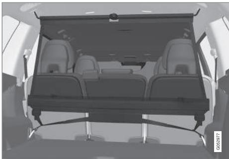 VOLVO XC90 2 Phase 2 (2019-2023) - Monter et démonter le filet de protection* - 1