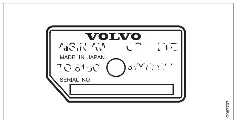 VOLVO XC90 2 Phase 2 (2019-2023) - Désignations de type - 7