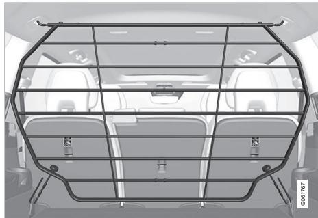 VOLVO XC90 2 Phase 2 (2019-2023) - Monter et démonter la grille de protection* - 1