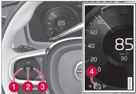 VOLVO XC90 2 Phase 2 (2019-2023) - Désactiver le limiteur de vitesse - 1