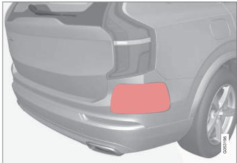 VOLVO XC90 2 Phase 2 (2019-2023) - Limites de BLIS - 1