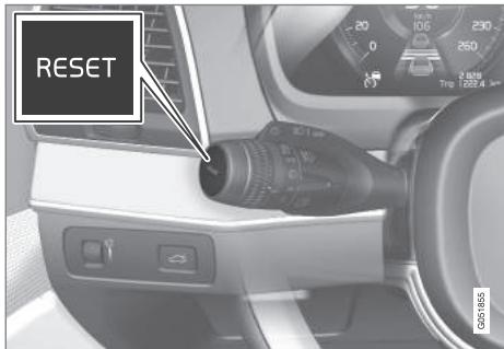 VOLVO XC90 2 Phase 2 (2019-2023) - Initialiser le compteur journalier - 1