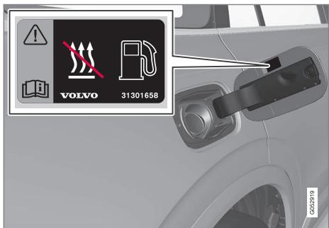VOLVO XC90 2 Phase 2 (2019-2023) - Carburant et ravitaillement - 1
