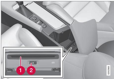 VOLVO XC90 2 Phase 2 (2019-2023) - Lecteur CD* - 1
