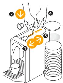MAGIMIX PRODIGIO&MILK - Programming the Water Volume/ Programmation du volume d'eau - 1