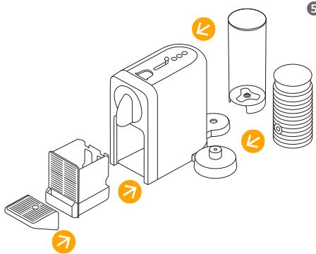 MAGIMIX PRODIGIO&MILK - Machine Overview/ Présentation de la machine - 15