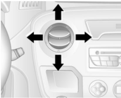 OPEL Movano B Phase 1 (2010-2020) - Bouches d'áération réglibres - 1