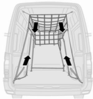 OPEL Movano B Phase 1 (2010-2020) - Filet de sécurité - 1