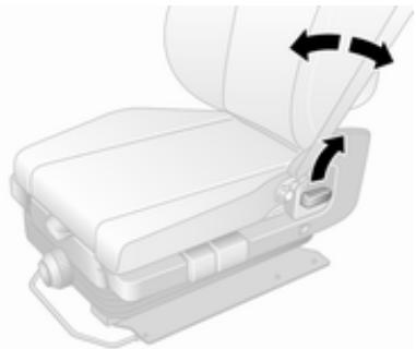 OPEL Movano B Phase 1 (2010-2020) - Inclinaison du dossier - 2