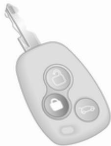 OPEL Movano B Phase 1 (2010-2020) - Verrouillage avec la télécommande à 3 boutons - 1