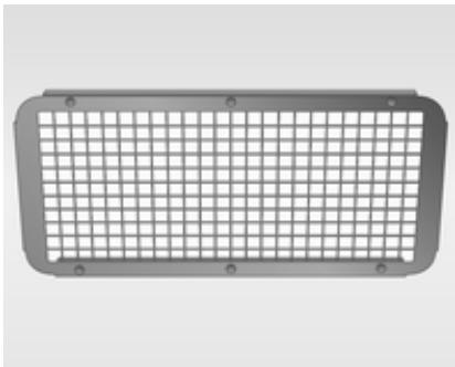 OPEL Movano B Phase 1 (2010-2020) - Grille de coffre - 1