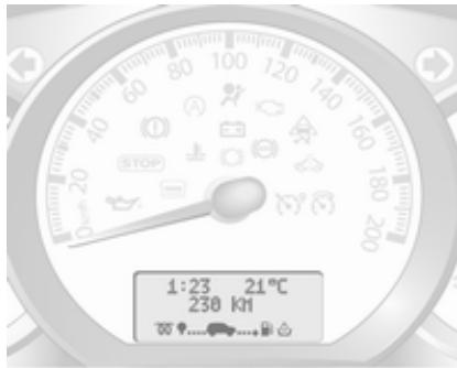 OPEL Movano B Phase 1 (2010-2020) - Centre d'informations du conducteur - 1