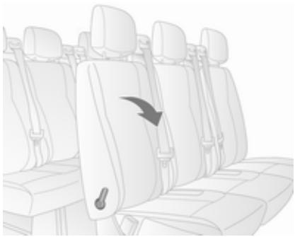 OPEL Movano B Phase 1 (2010-2020) - Accès aux sièges arrêté - 1