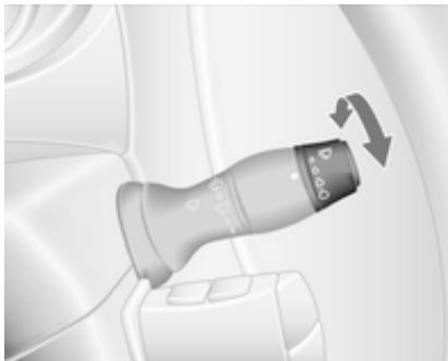 OPEL Movano B Phase 1 (2010-2020) - Délai réglable de balayage avec intervalle temporisé - 1