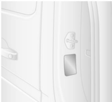 OPEL Movano B Phase 1 (2010-2020) - Plaquette d'identification - 1