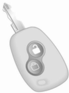OPEL Movano B Phase 1 (2010-2020) - Déverrouillage avec la télécommande à 2 boutons - 1