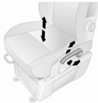 OPEL Movano B Phase 1 (2010-2020) - Inclinaison du dossier - 3