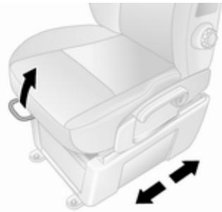 OPEL Movano B Phase 1 (2010-2020) - Réglage longitudinal - 1