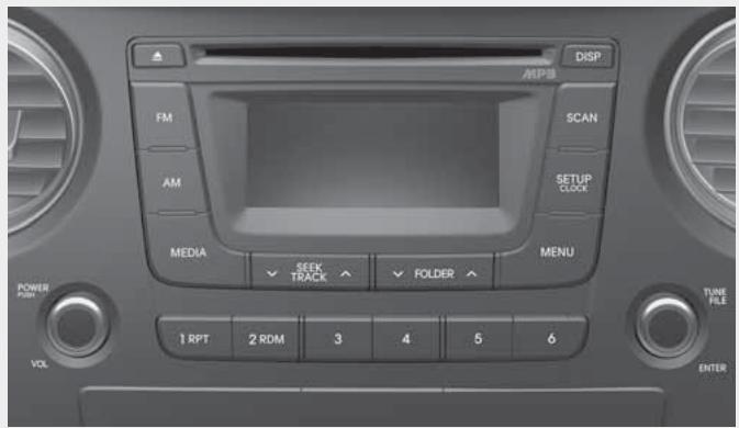 HYUNDAI xcent (2014-2020) - Remarque - utilisation d'un IPOD® - 2