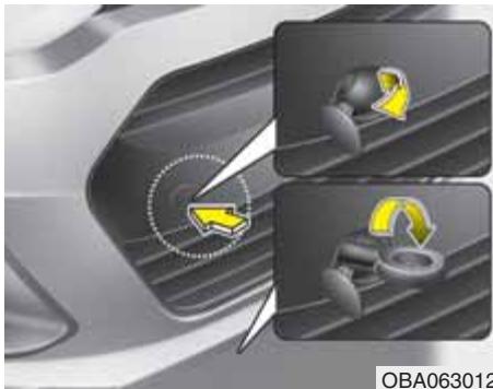 HYUNDAI xcent (2014-2020) - Attache remorque amovible (avant) (le cas échéant) - 1