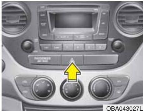 HYUNDAI xcent (2014-2020) - FEUX de détresse - 1