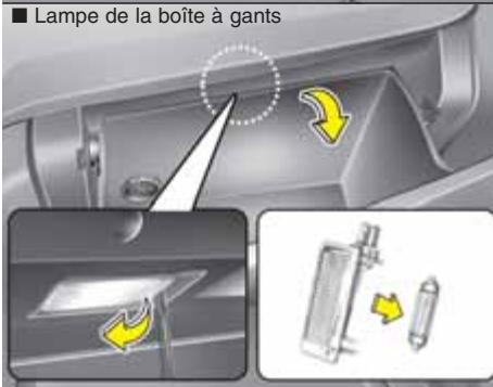 HYUNDAI xcent (2014-2020) - Remplacement de l'ampoule de la plaque d'immatriculation - 2