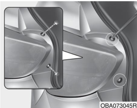 HYUNDAI xcent (2014-2020) - Remplacement de l'ampoule du répéteur latéral - 1