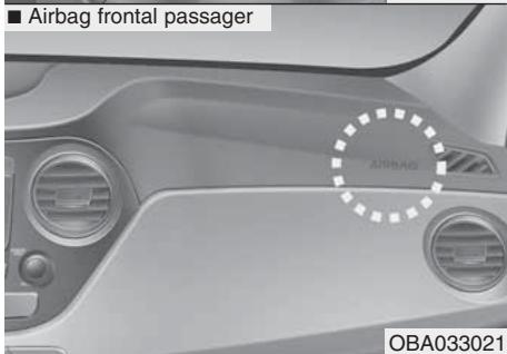 HYUNDAI xcent (2014-2020) - Airbags frontaux conducteur et passager (le cas échéant) - 2