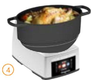 MAGIMIX COCOTTE EXPERT - RISQUES DE BRULURE - 8