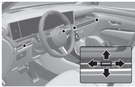 HYUNDAI Tucson NX4 Phase 2 (2024) - Direction du flux d'air - 3