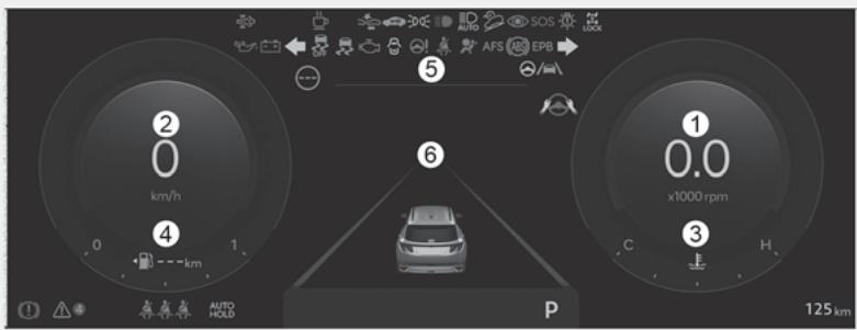 HYUNDAI Tucson NX4 Phase 2 (2024) - Combé d'instruments - 2