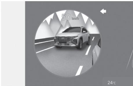 HYUNDAI Tucson NX4 Phase 2 (2024) - Moniteur de vue des angles morts (BVM) - 1