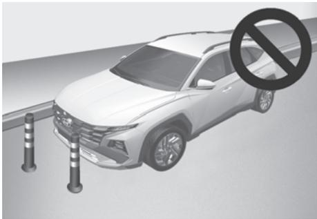 HYUNDAI Tucson NX4 Phase 2 (2024) - Limits de l'assistance au stationnement à distance intelligente télécommandée - 4