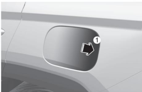 HYUNDAI Tucson NX4 Phase 2 (2024) - Ouverture de la trappe de carburant - 1