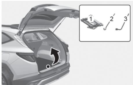 HYUNDAI Tucson NX4 Phase 2 (2024) - Cric et outils - 1