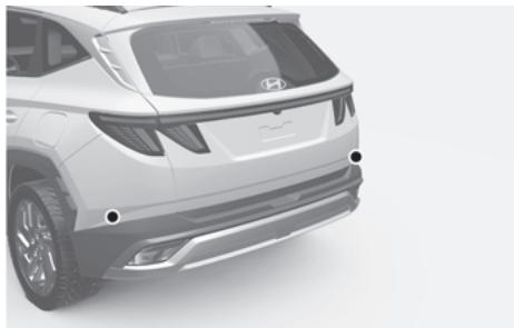 HYUNDAI Tucson NX4 Phase 2 (2024) - Radar d'angle arrière - 2