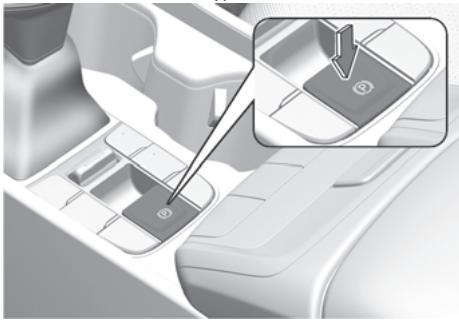 HYUNDAI Tucson NX4 Phase 2 (2024) - Desserrer le frein de stationnement - 2
