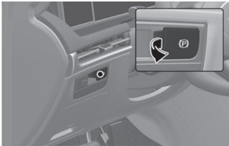 HYUNDAI Tucson NX4 Phase 2 (2024) - Serrer le frein de stationnement - 1