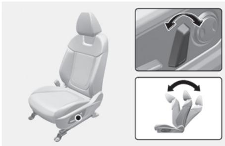 HYUNDAI Tucson NX4 Phase 2 (2024) - Réglage de l'angle d'inclinaison du dossier - 1