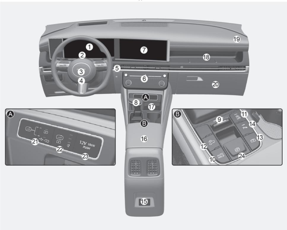 HYUNDAI Tucson NX4 Phase 2 (2024) - La formé réelle peut différer de l'illustration. - 1