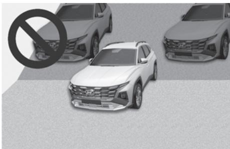 HYUNDAI Tucson NX4 Phase 2 (2024) - Limits de l'assistance au stationnement à distance intelligente télécommandée - 1