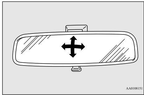MITSUBISHI Space Star 2 Phase 3 (2019) - Réglage de la position des rétro- viseurs - 1