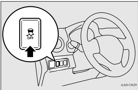 MITSUBISHI Space Star 2 Phase 3 (2019) - Interrupteur «ASC OFF» (ASC désactivé) - 1