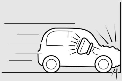 MITSUBISHI Space Star 2 Phase 3 (2019) - Les coussins de sécurité gonflables avant et celui pour genoux côté conducteur SONT CONÇUS POUR SE DÉPLOYER dans les cas suivants... - 1