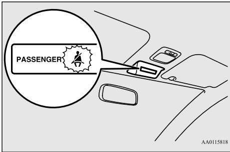 MITSUBISHI Space Star 2 Phase 3 (2019) - Témoin de ceinture de sécurité du passager avant non bouclée - 1