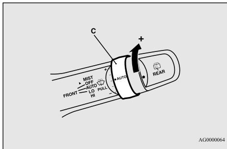 MITSUBISHI Space Star 2 Phase 3 (2019) - Fonction brume - 2