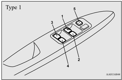 MITSUBISHI Space Star 2 Phase 3 (2019) - Interrupteur principal - 1