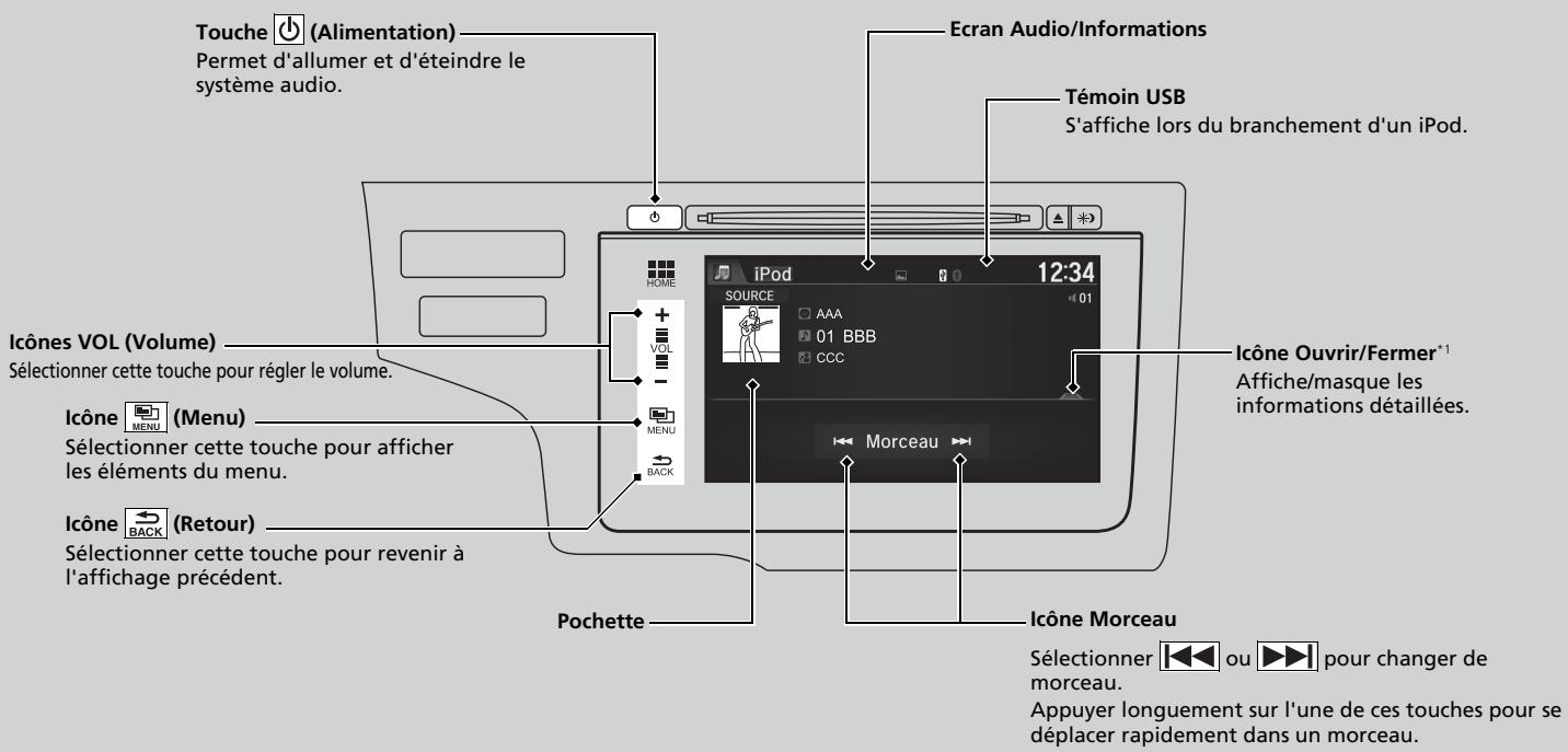 Honda Jazz 3 Phase 2 (2018-2020) - Lecture d'un iPod - 1